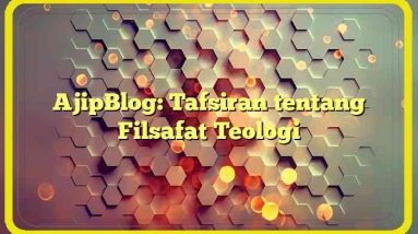 AjipBlog: Tafsiran tentang Filsafat Teologi